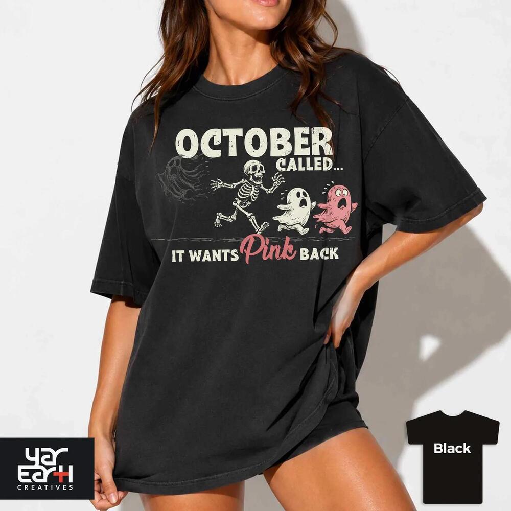 October Called It Wants Back S T-Shirt, Funny Retro Halloween
